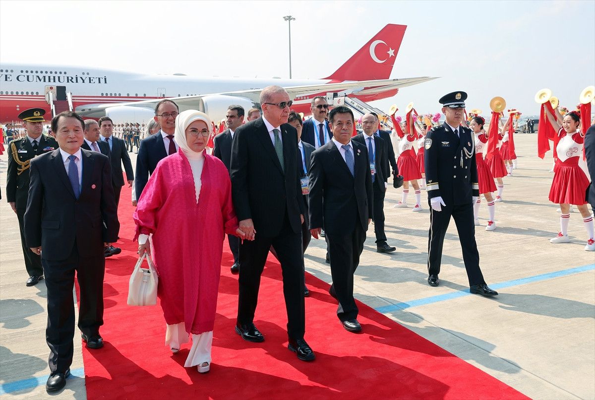 Recep Tayyip Erdoğan - Çin