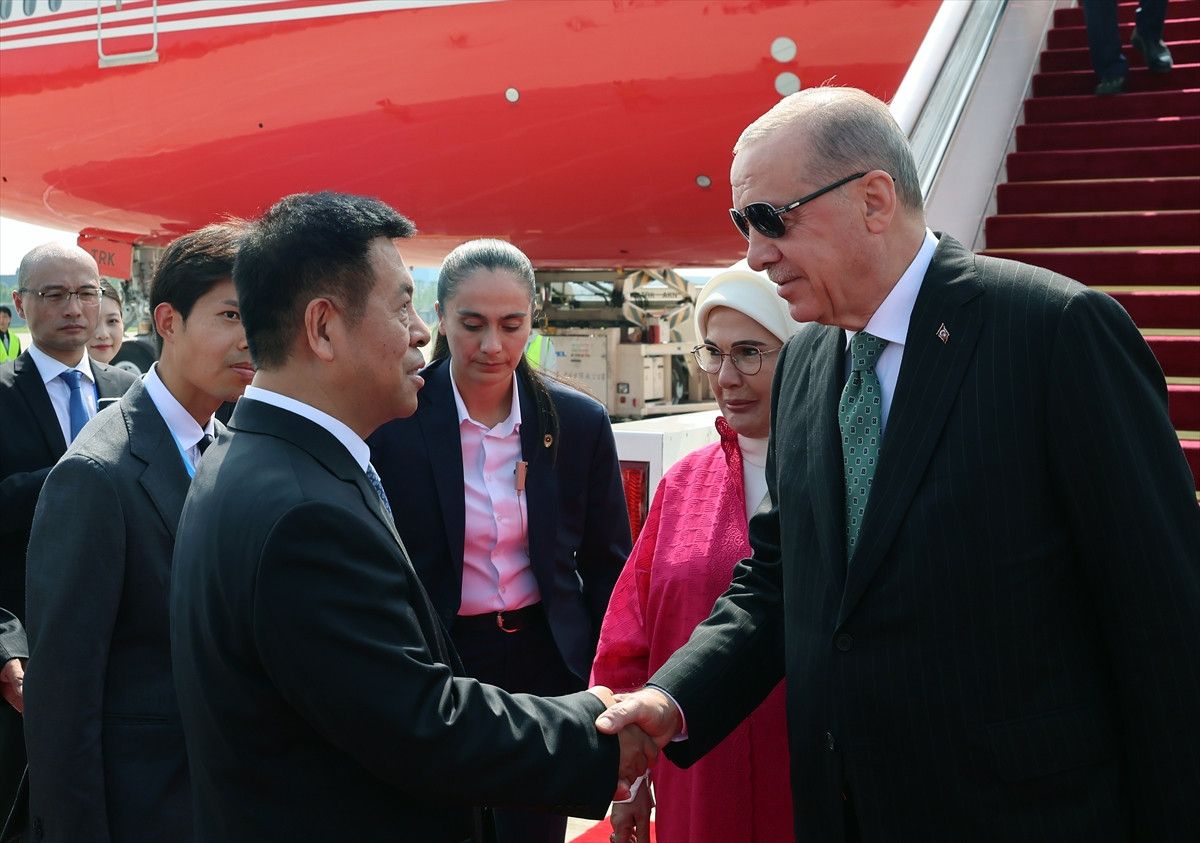 Recep Tayyip Erdoğan - Çin