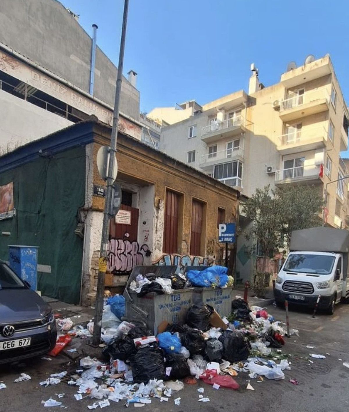 İzmir Konak Çöp Problemi 