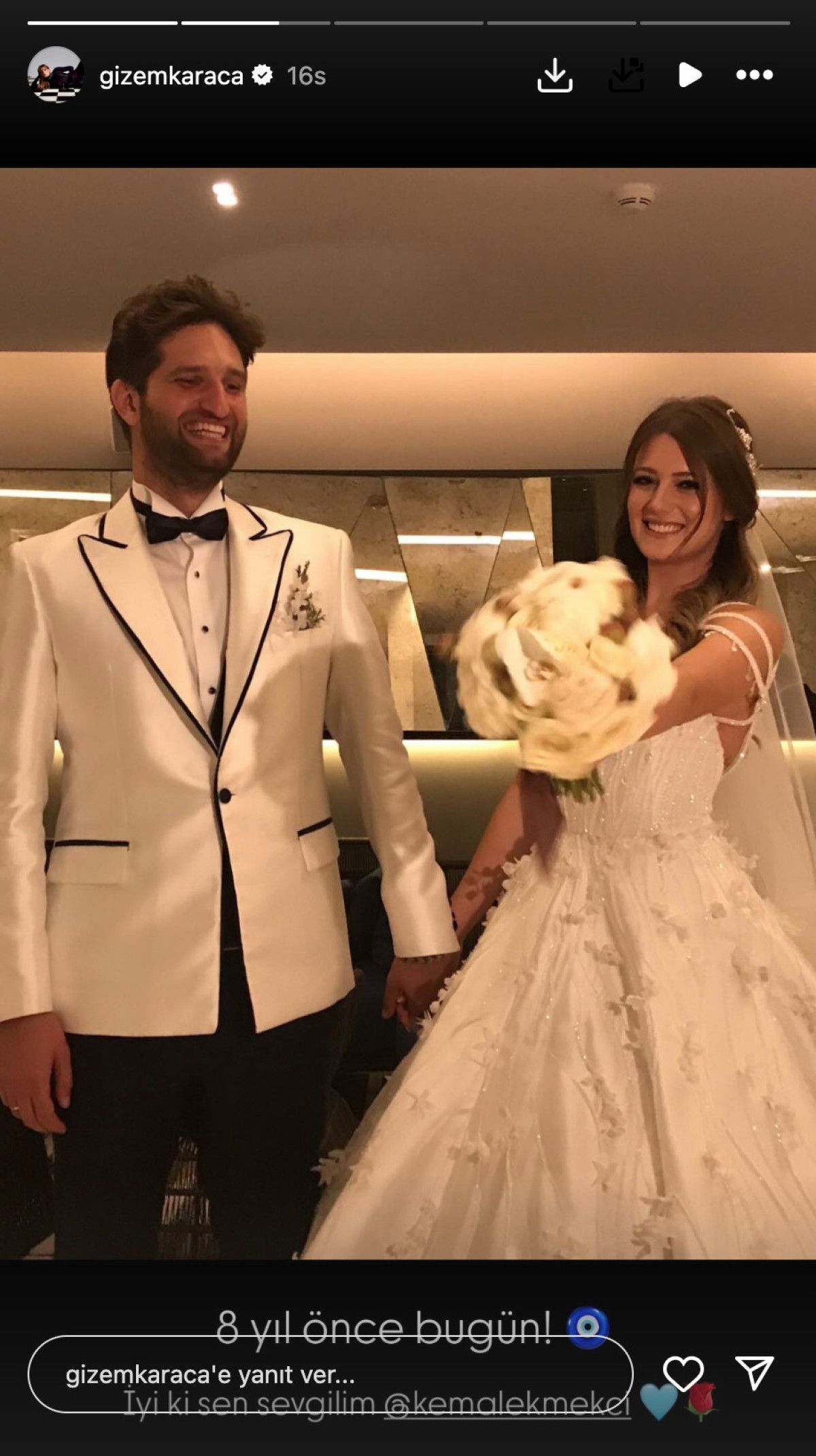 Gizem Karaca ve Eşi Kemal Ekmekçi: 8 Yıllık Mutluluk ve Yeni Aile Sevinci