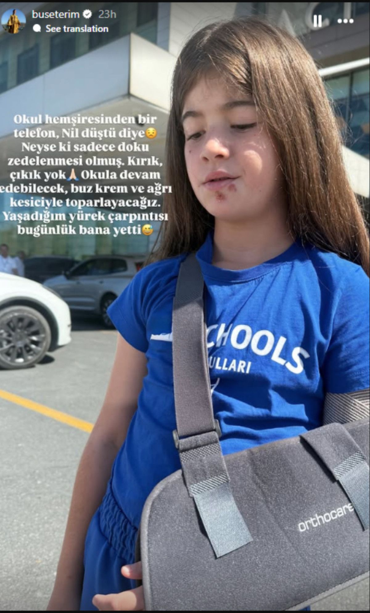 Buse Terim'in Anında Müdahalesi: Nil'in Okulunda Yaşanan Duygusal Anlar