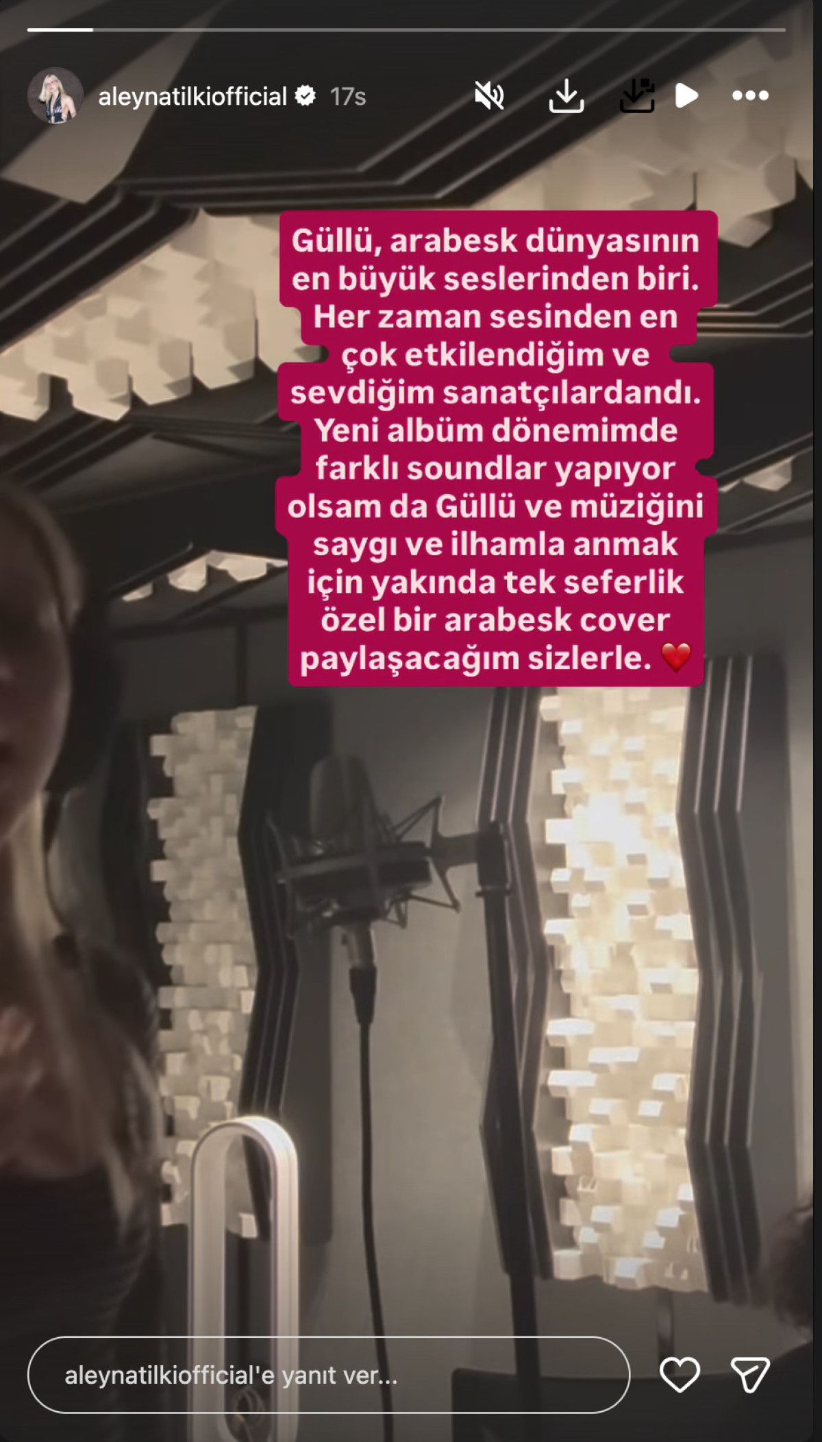 Güllü İçin Anma: Aleyna Tilki'den Özel Arabesk Cover Mesajı ve Vefa Dolu Duygular