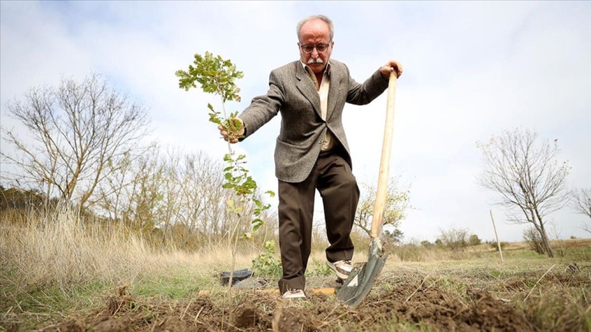 Yeşili sevenlerin izi: Hasan Aladağ’ın orman sevgisi ve fidana olan bağlılığı