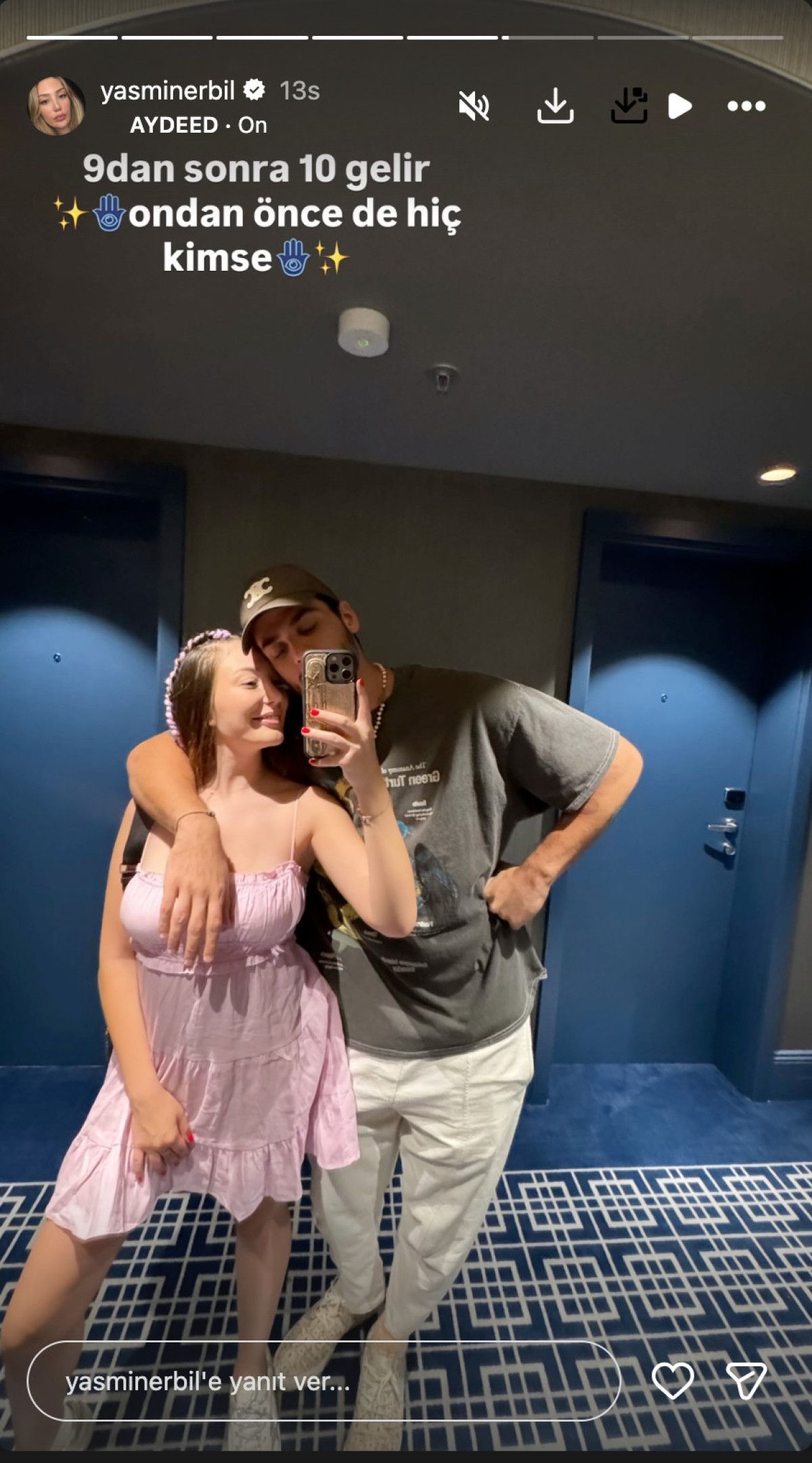 Yiğit Poyraz ve Yasmin Erbil’in Romantik Pozları: Kafana Yayılan Aşk Gönderileri ve Yeni Paylaşımlar