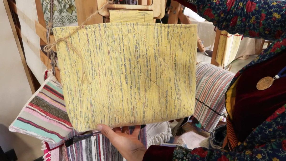 Rize Günü’nde Atık Poşetlerden Dokuma İpe: Çevreci Ürünler Kadraja Dökülüyor