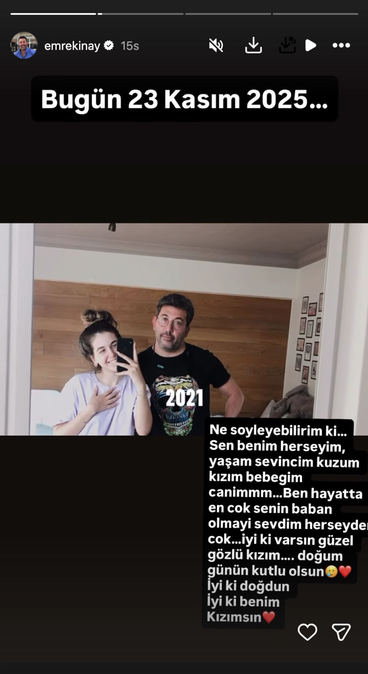 Duru Kınay'in 21. Yaş Günü: Aile Neşesi ve Anılarla Dolu Bir Yeni Yıl