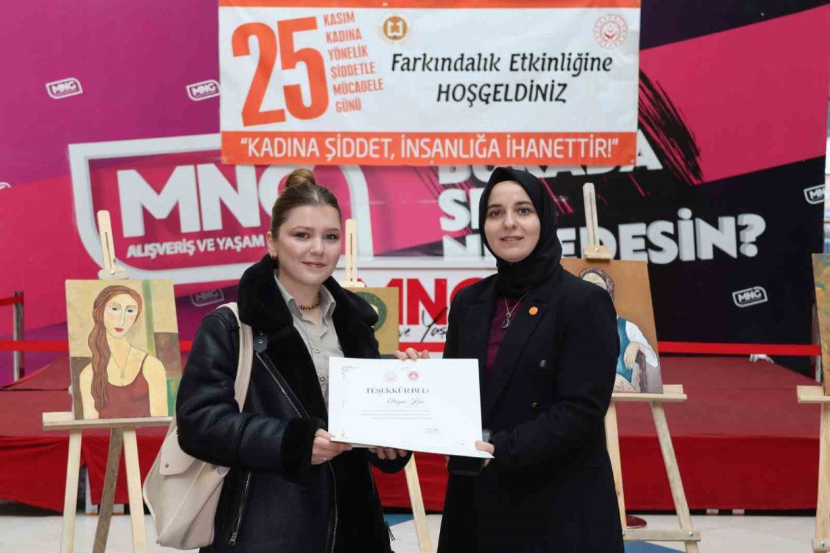 25 Kadın 25 Hikaye: Şiddete Sıfır Tolerans Vurgusuyla Erzurum’da Farkındalık Sergisi