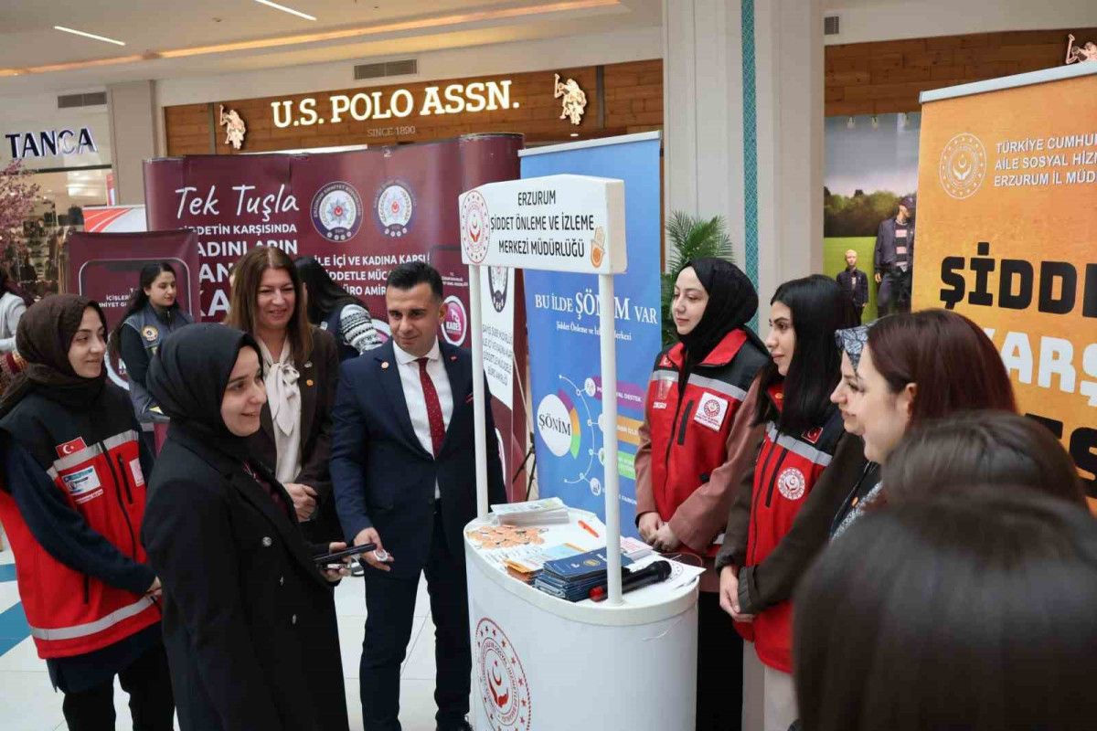 25 Kadın 25 Hikaye: Şiddete Sıfır Tolerans Vurgusuyla Erzurum’da Farkındalık Sergisi