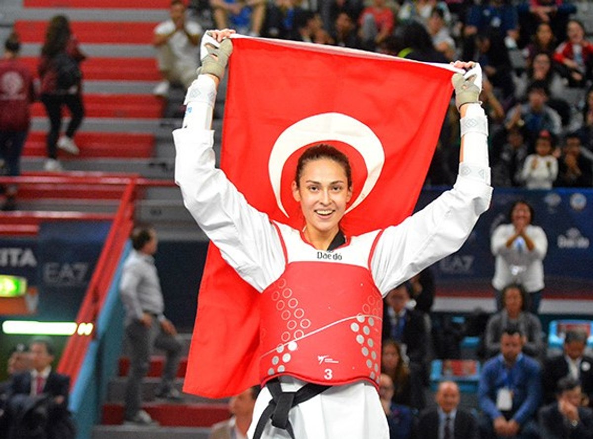 Milli tekvandocu İrem Yaman Avrupa Şampiyonu