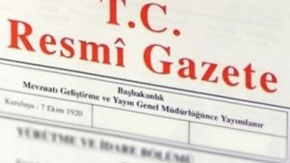 Yargıtay üye seçimi kararı Resmi Gazete'de