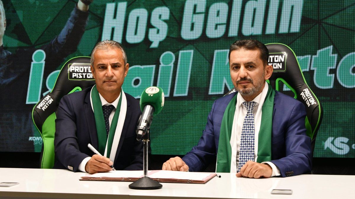 İsmail Kartal, resmen Konyaspor'da