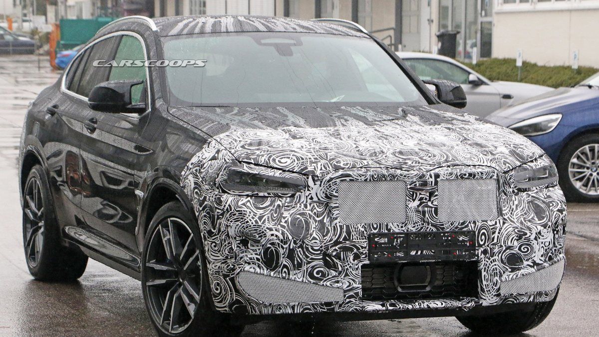 Makyajlı 2021 BMW X4 M ilk kez görüntülendi