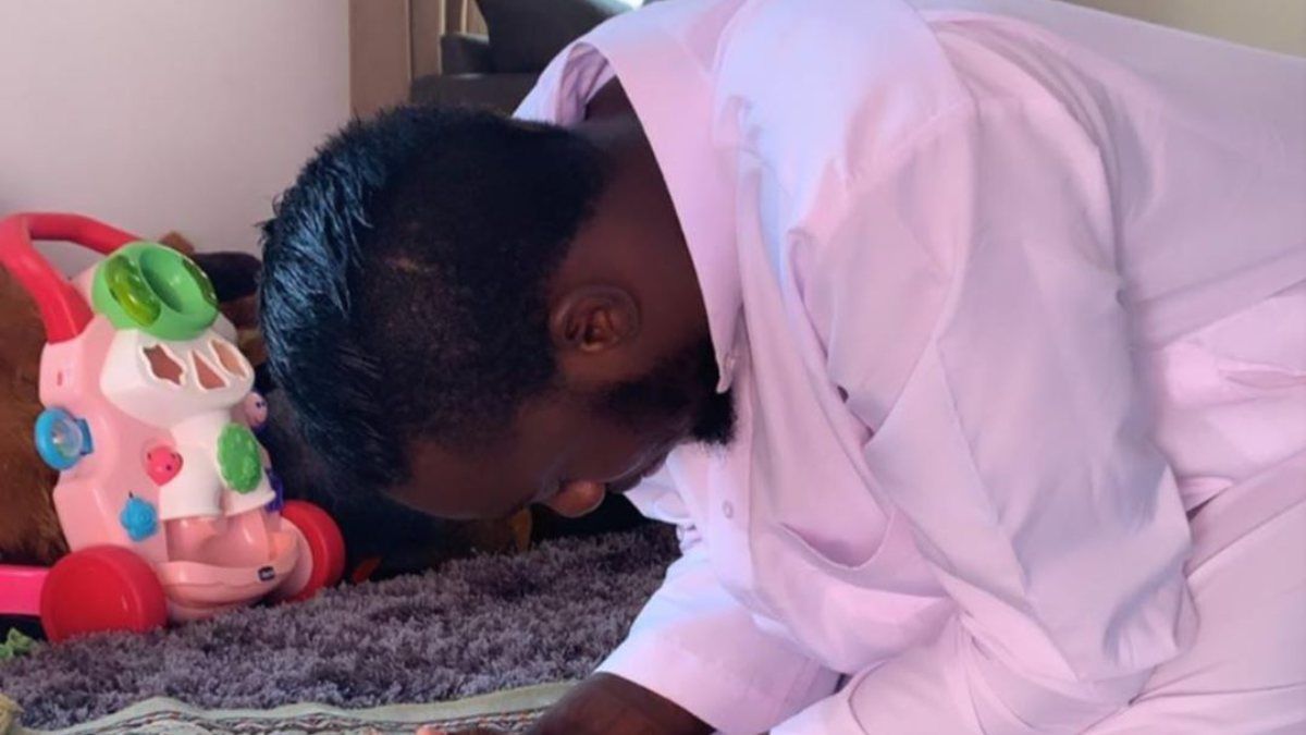 Diagne'den cuma namazı paylaşımı