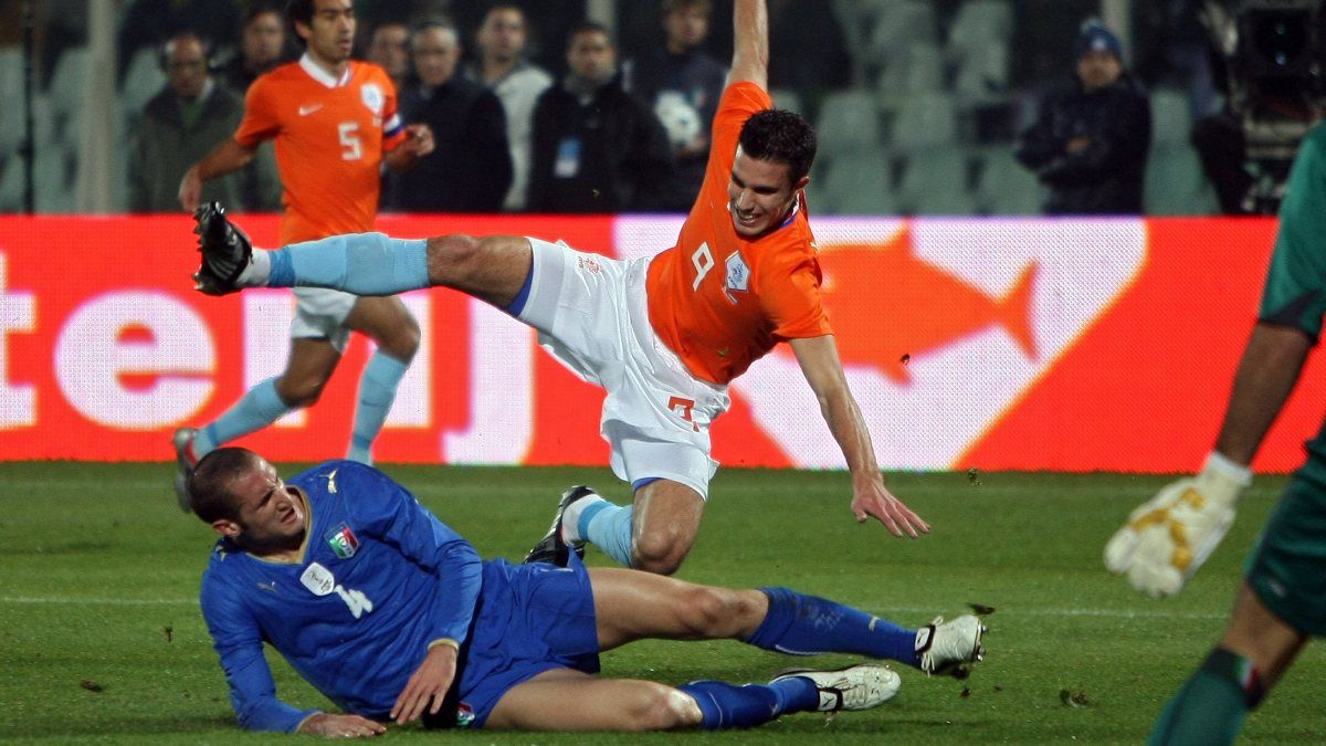 Van Persie'den Chiellini itirafı