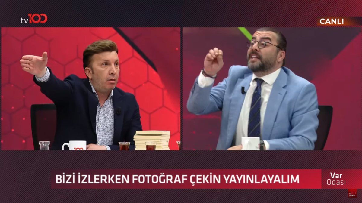 Emre Bol ile Evren Turhan canlı yayında kavga etti