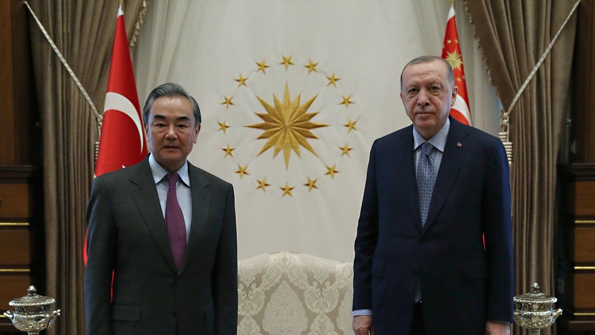 Cumhurbaşkanı Erdoğan, Çin Dışişleri Bakanı'yla görüştü