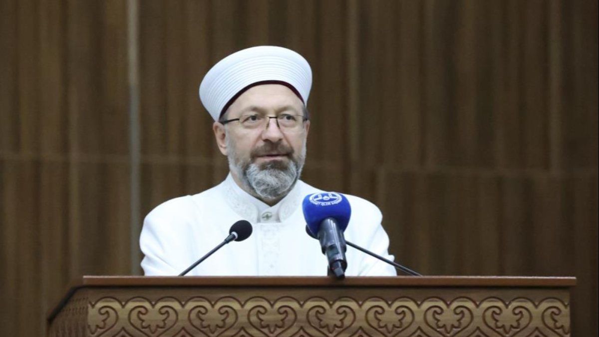 Ali Erbaş'tan deizm ve ateizm uyarısı