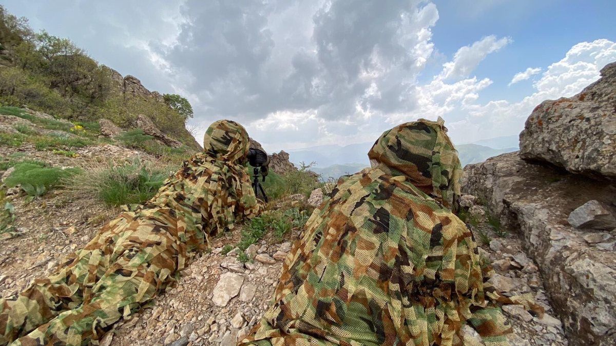 MSB, Irak'ın kuzeyindeki operasyonlardan fotoğraf paylaştı