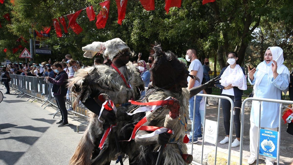 Balıkesir'de işgalde düşmanın korkulu rüyası 'Tülütabaklar' canlandırıldı
