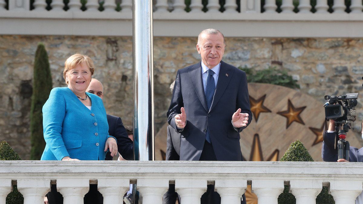 Angela Merkel Türkiye'de