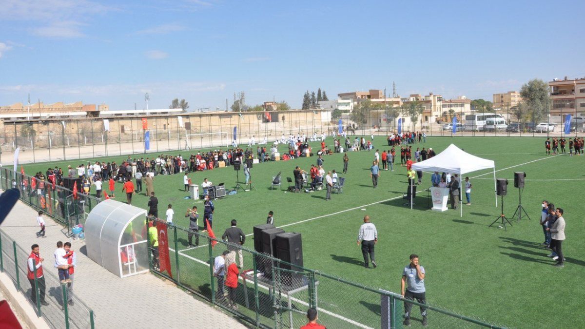 Türkiye’den Rasulayn’da dev spor tesisi
