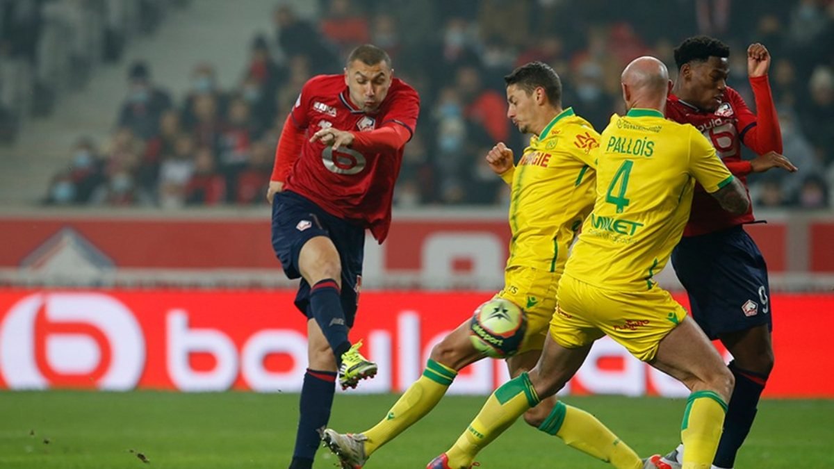 Burak Yılmaz'ın golü Lille'e yetmedi