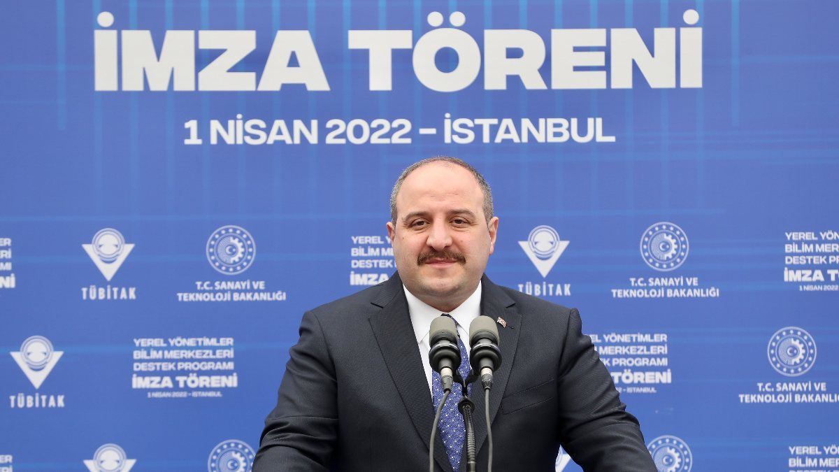 Mustafa Varank: Bilim merkezlerine 4 milyon lira destek vereceğiz