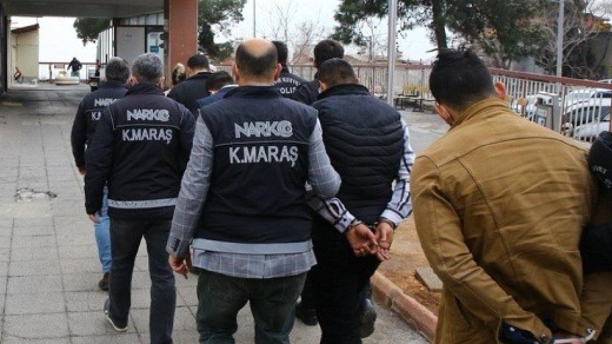 Kahramanmaraş’ta uyuşturucu ticareti yapan şahıslar yakalandı