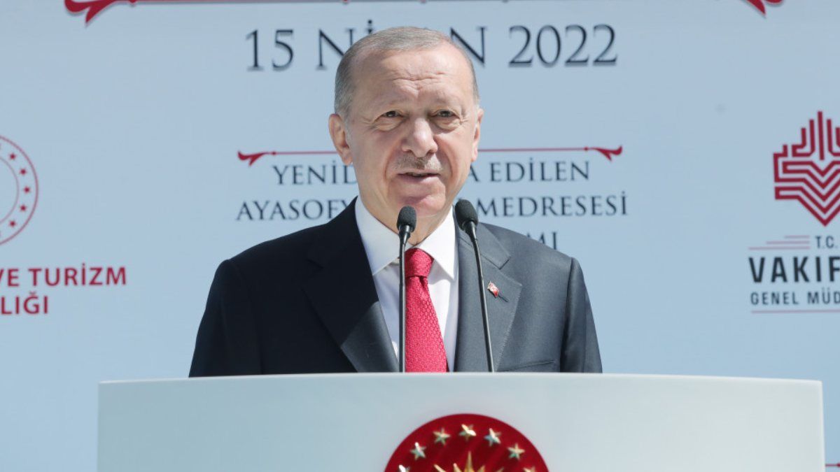 Cumhurbaşkanı Erdoğan, Ayasofya Fatih Medresesi’nin açılışını yaptı