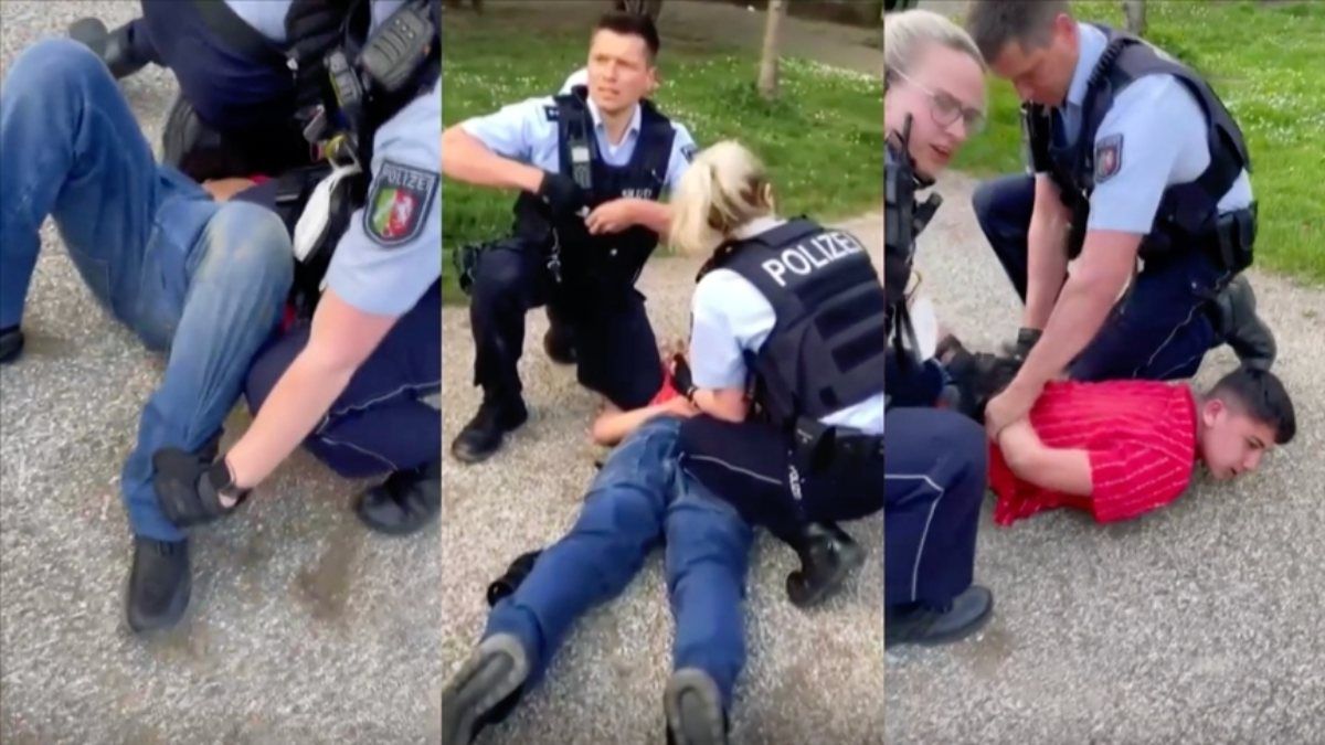 Alman polisi, Türk çocuğa orantısız güç uyguladı
