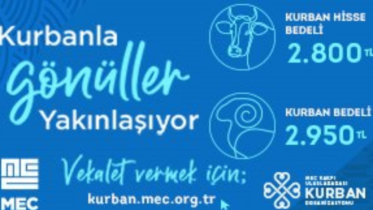 Mec Vakfı 17. uluslararası kurban organizasyonu vekalet kabulü devam ediyor