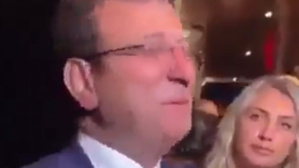 Ekrem İmamoğlu'nun röportajındaki garip halleri