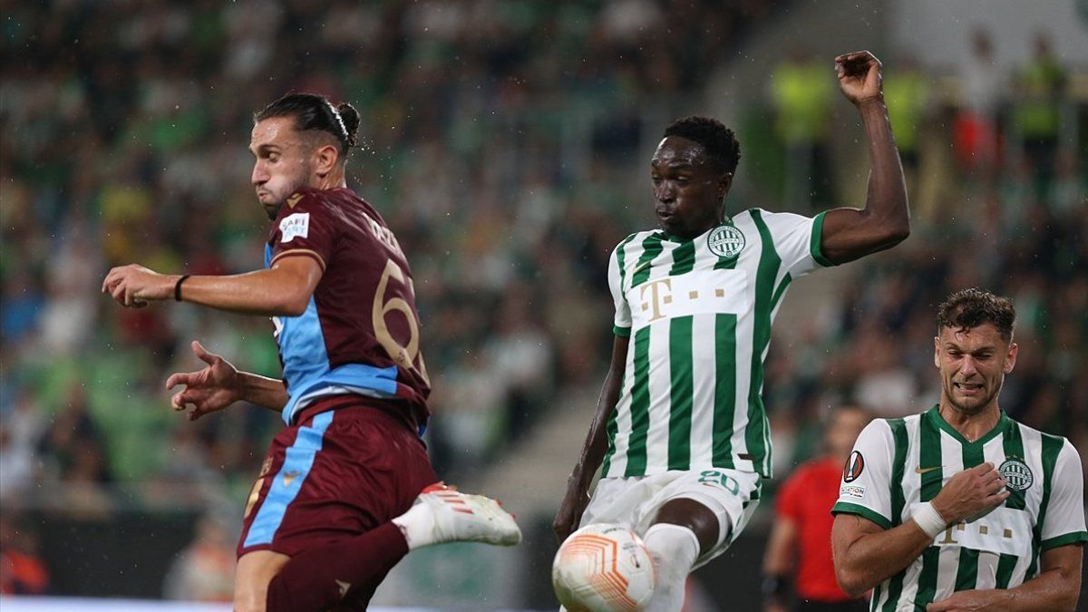 Trabzonspor'da Yusuf Yazıcı sevinci