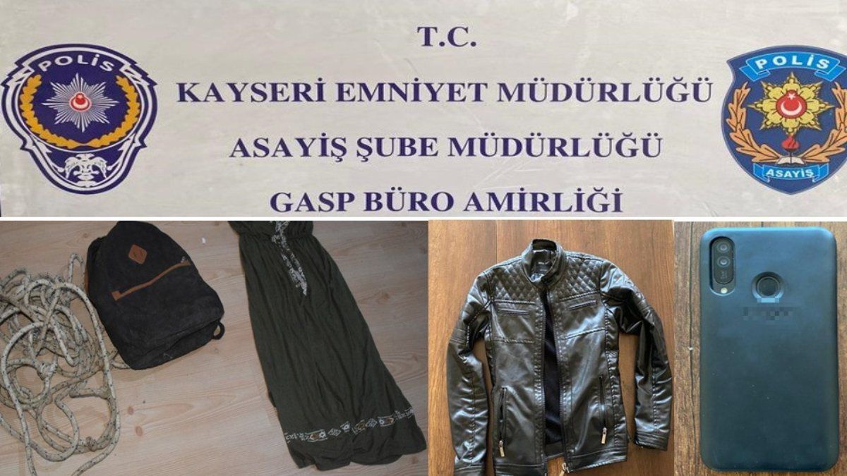 Kayseri'de arkadaşı önce darbetti sonra gasbedip kameraya aldı