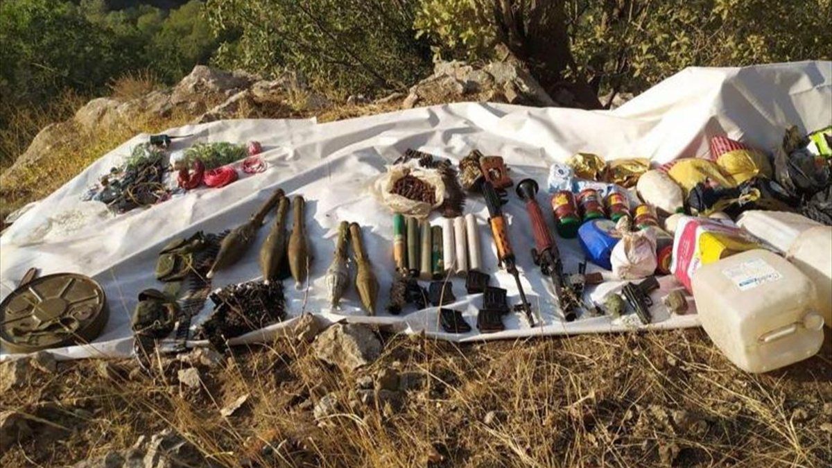 Şırnak'ta PKK’ya ait mühimmat bulundu