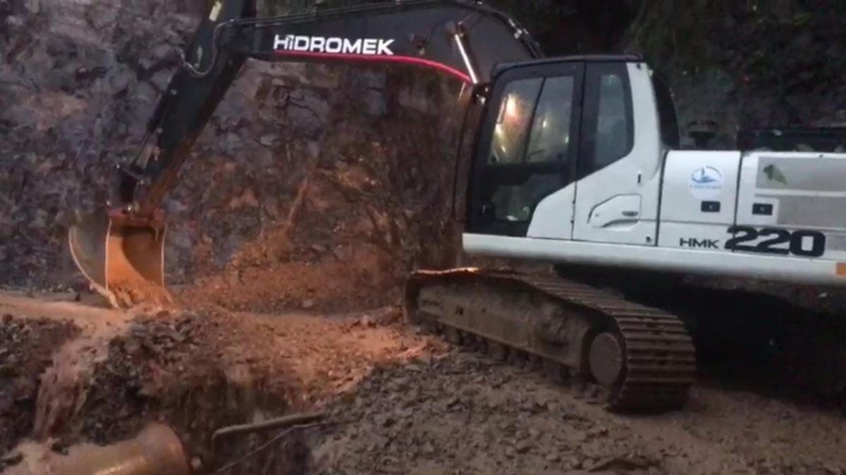 Şiddetli yağış Rize’yi etkisi altına aldı