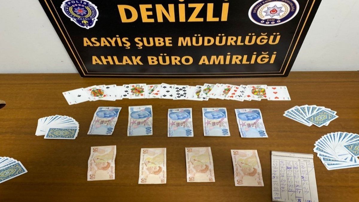 Denizli’de kumar ve fuhuş operasyonunda 11 kişi yakalandı