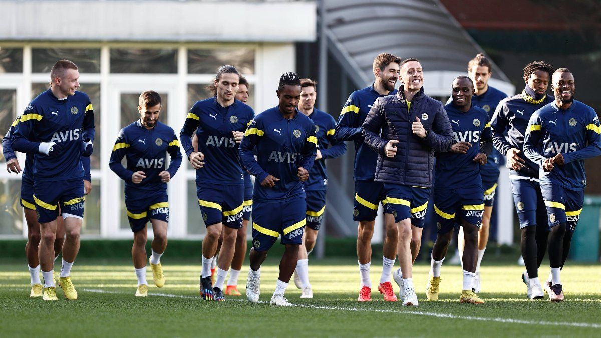 Enner Valencia, takımla beraber çalıştı
