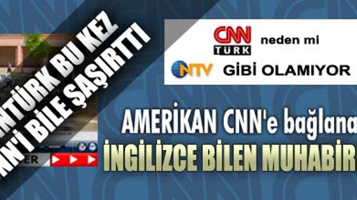 CNN Türk Bu Kez CNN'i Bile şaşırttı