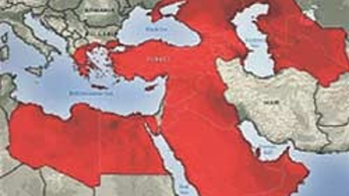 2050 yılının Türkiye haritası