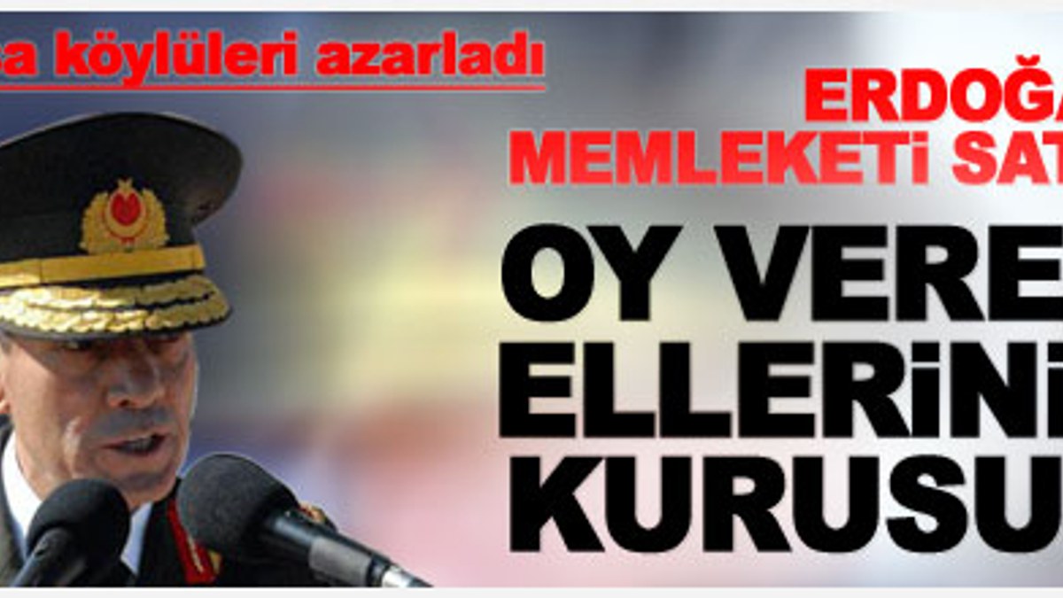 AKP'ye oy veren elleriniz kurusun