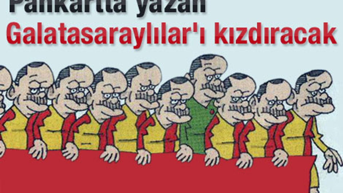 Latif Demirci'nin karikatürü Galatasaraylılar'ı kızdıracak