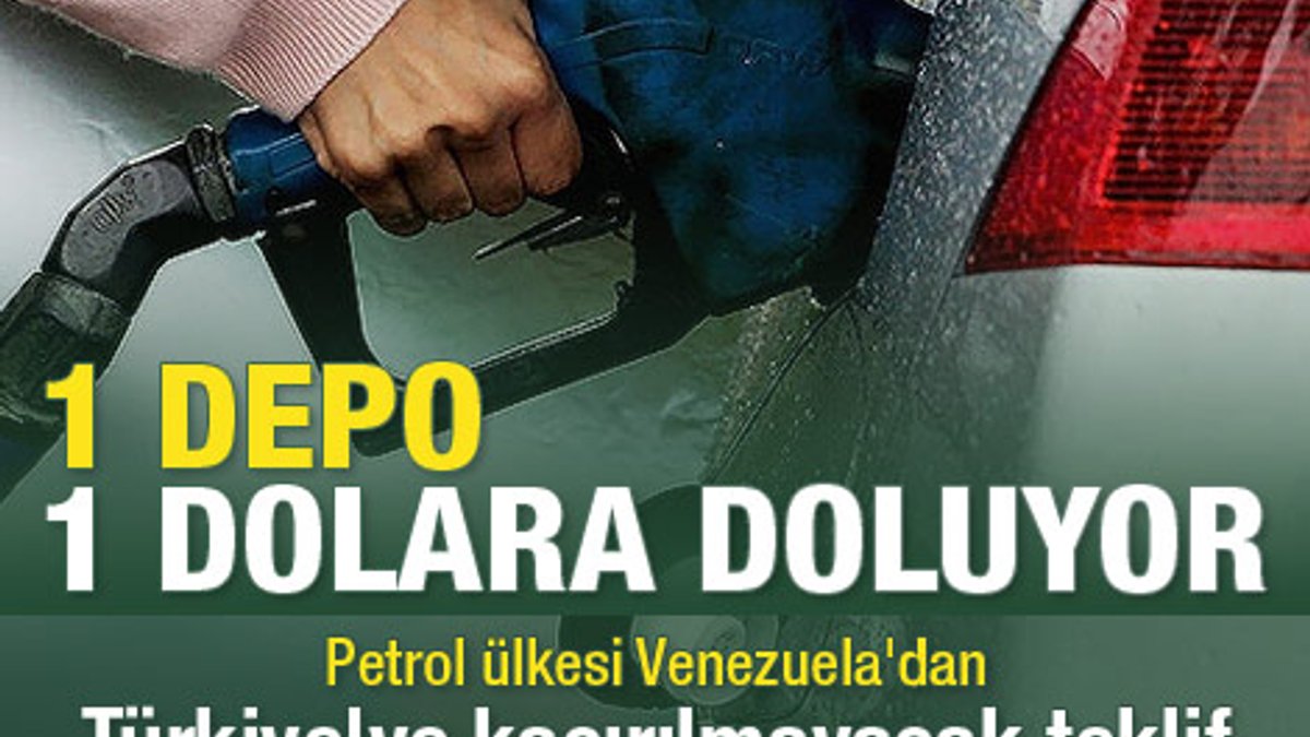 Venezuella'dan Türkiye'ye ilginç petrol teklifi