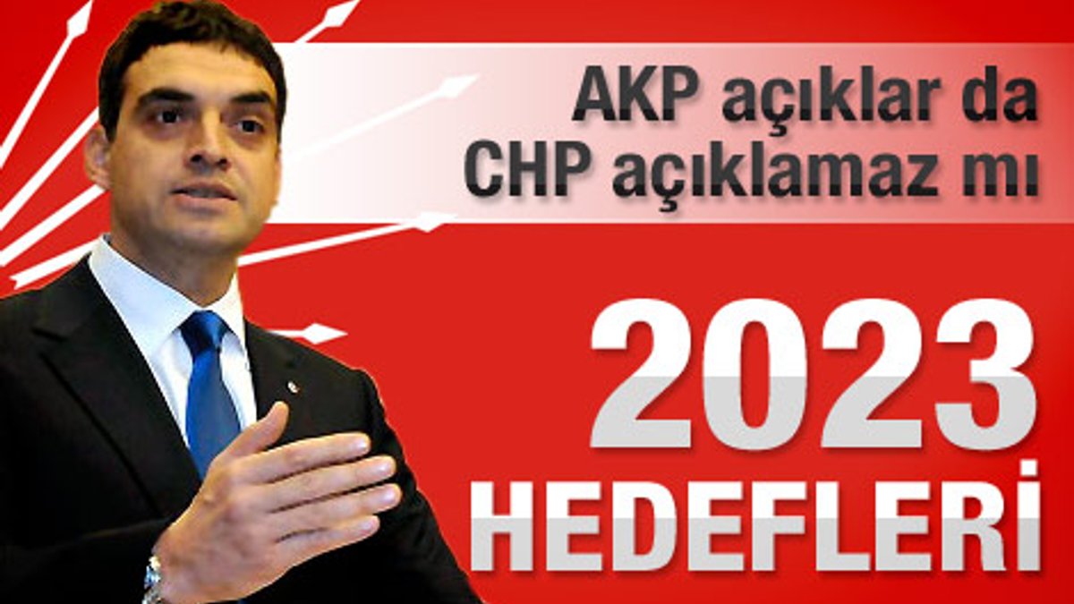 İşte CHP'nin 2023 hedefi