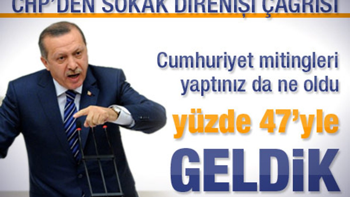 Erdoğan'dan CHP'ye: Miting yaptınız da ne oldu - izle