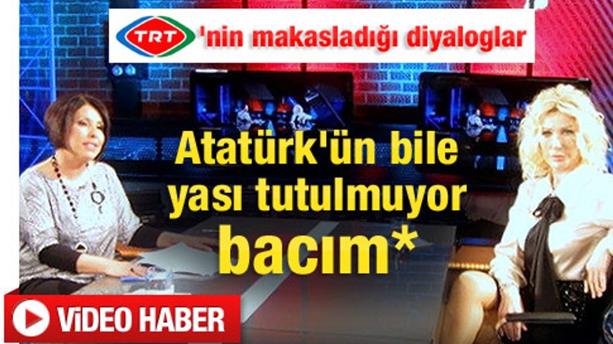 TRT'nin Seda Sayan röportajında makasladığı diyaloglar