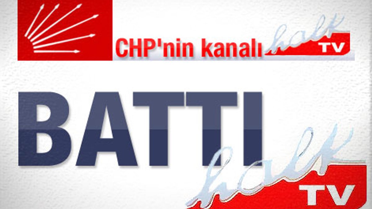 CHP'nin kanalı Halk TV kapısına kilit vurdu