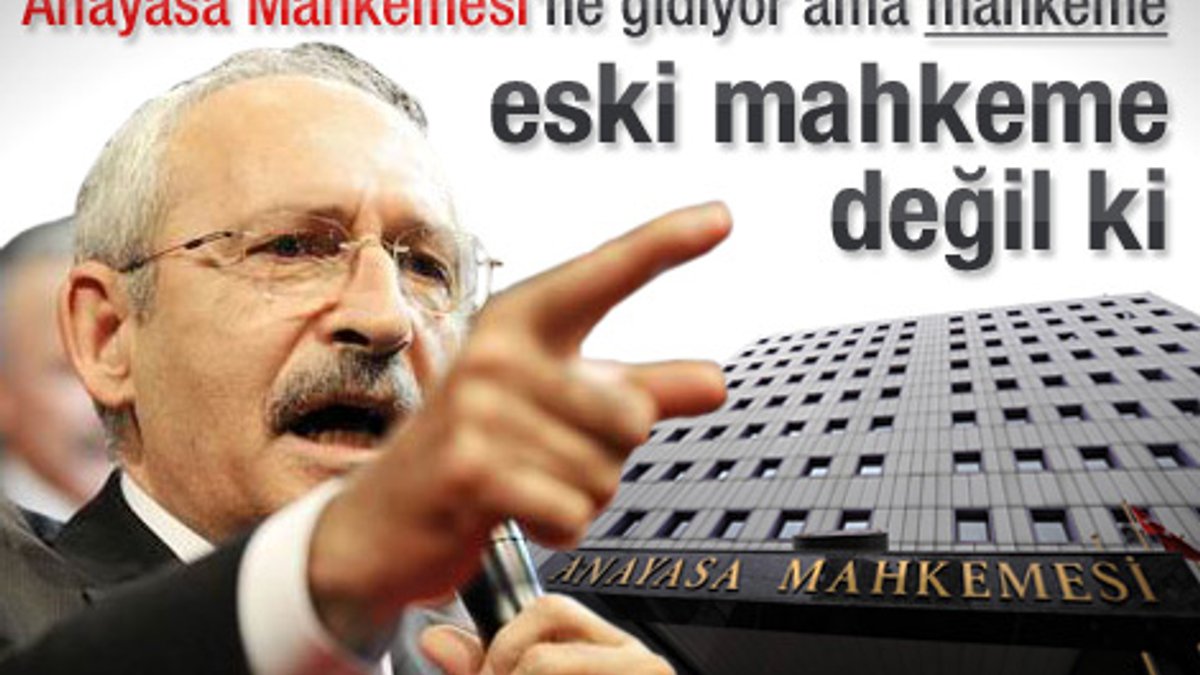 CHP Anayasa Mahkemesi'ne gidiyor