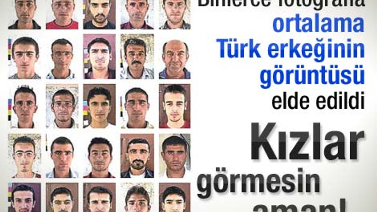 Ortalama Türk erkeğinin görüntüsü