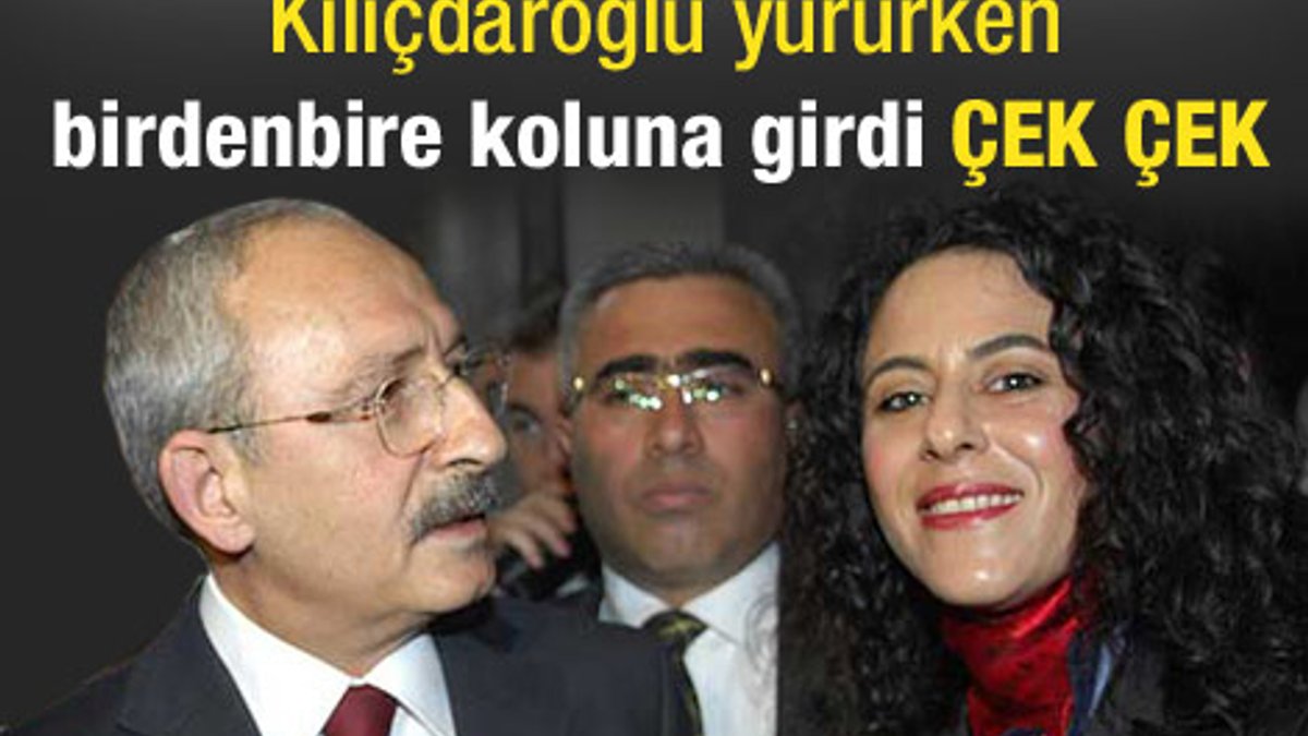 Kılıçdaroğlu'nu şaşkına çeviren kadın